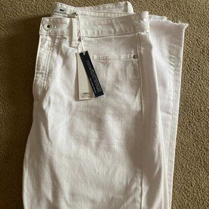 Vineyard Vines white high rise crop jeans, size 31